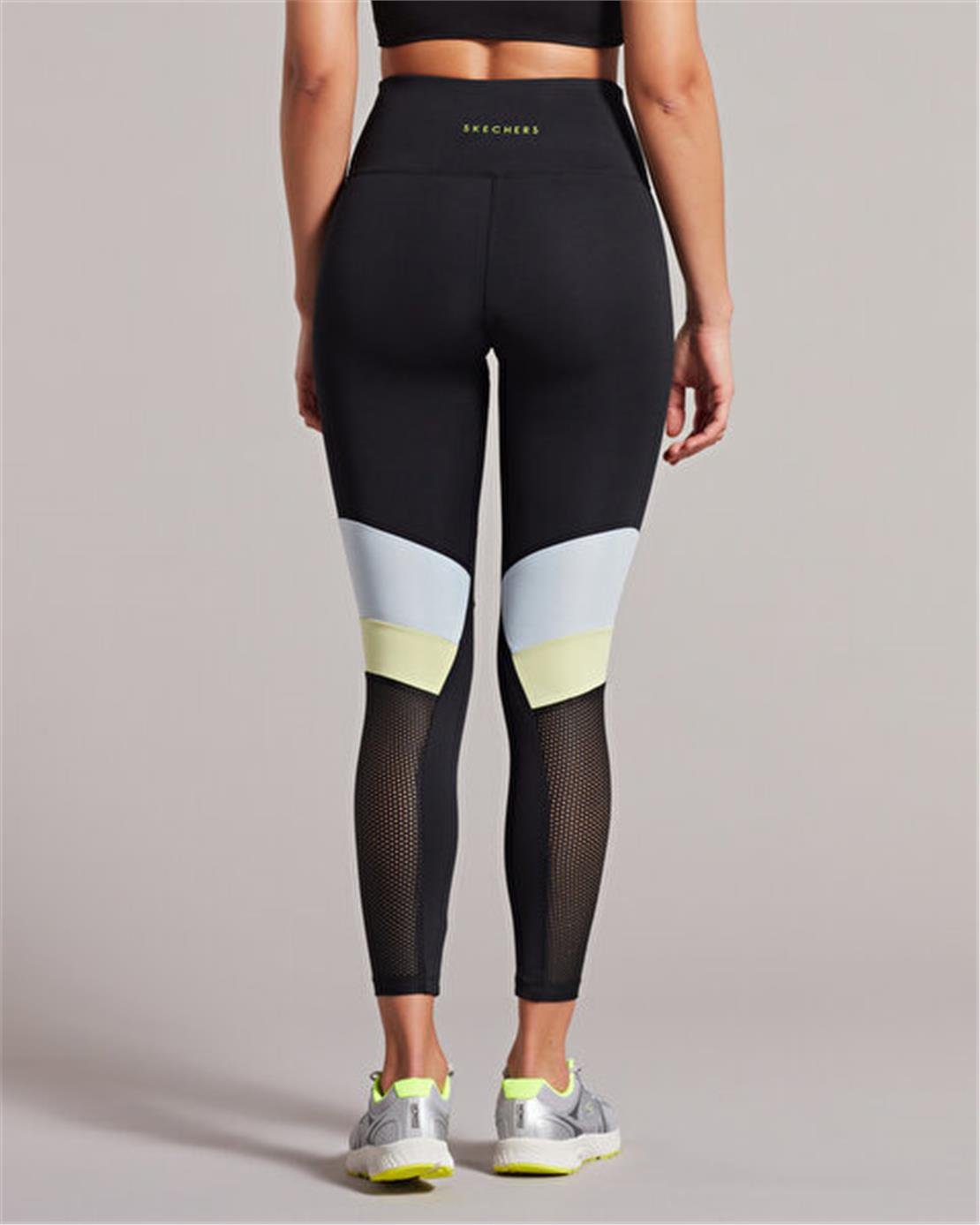 SKECHERS W Performance Coll. Mesh Detailed Ankle Legging