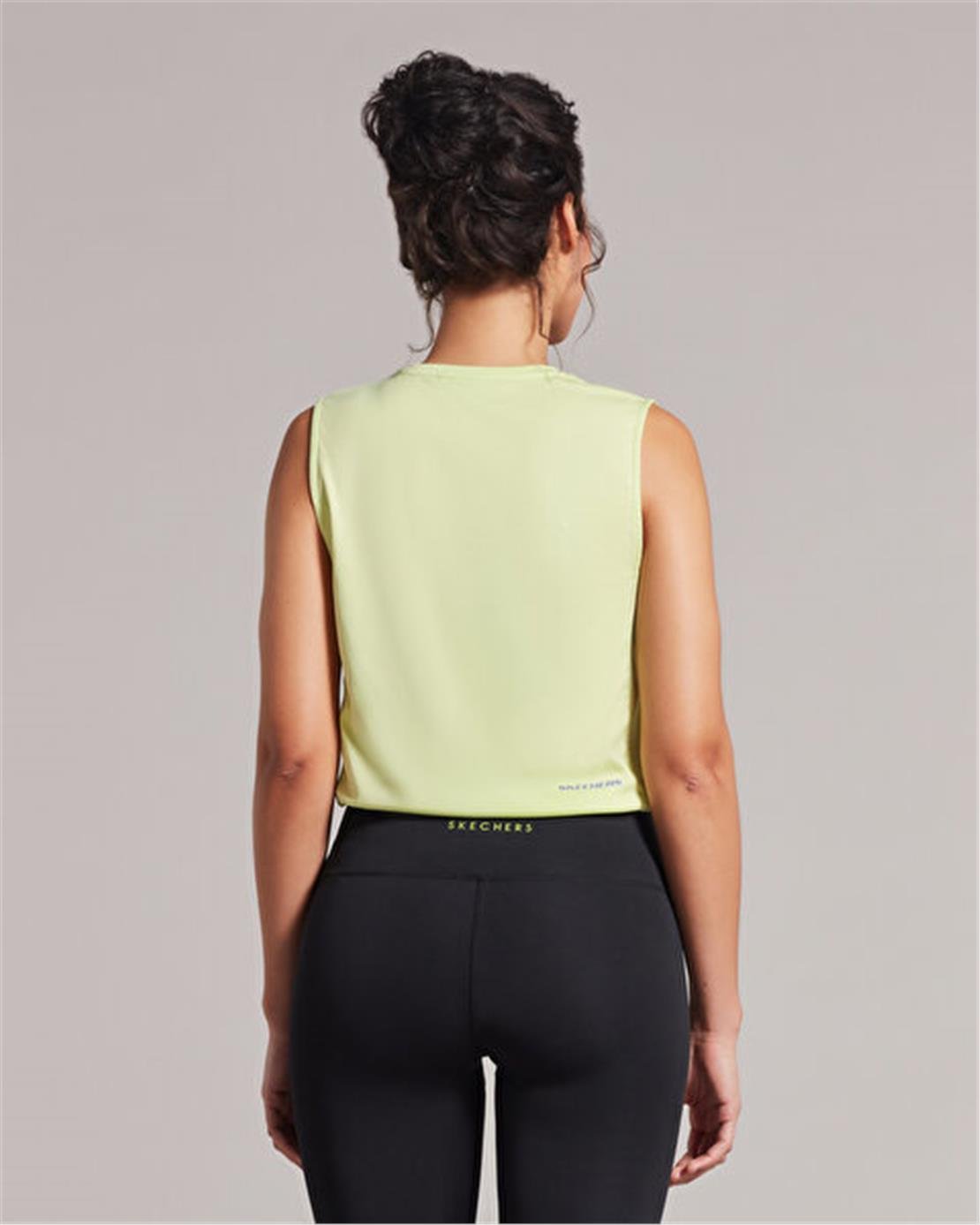SKECHERS W Performance Coll. Mesh Detailed Tank T-Shirt