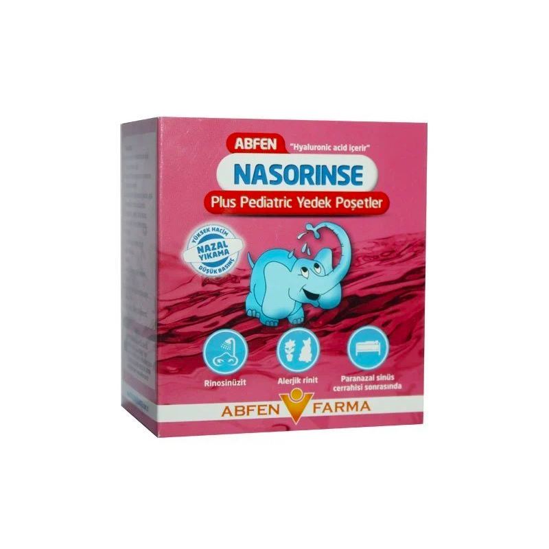 Abfen Nasorinse Plus Pediatric 50 Poşet - Burun Sağlığı - Abfen