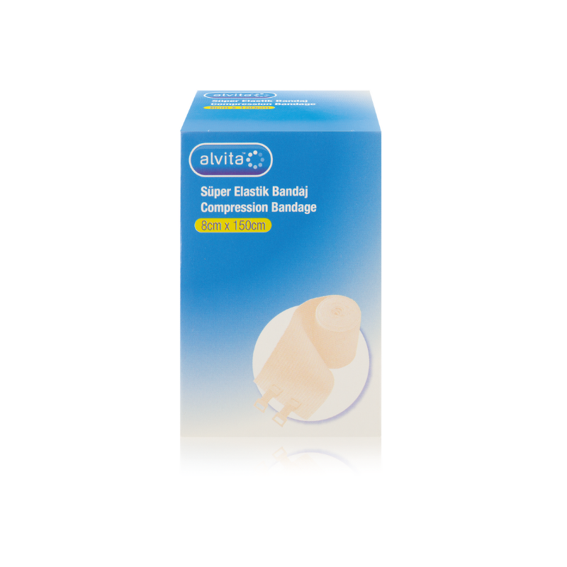 Alvita Elastik Bandaj 8cm x 1,5m - Yeni ürünler - Diğer