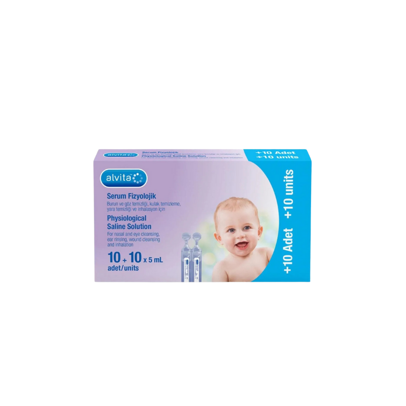 Alvita Serum Fizyolojik 10+10 20 Flakon - Yeni ürünler - Diğer