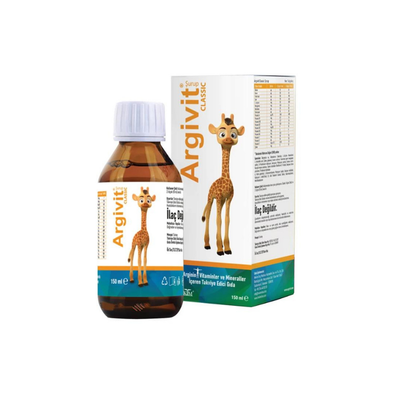 Argivit Classic Vitamin-Mineral Şurup 150 ml - Vitamin-Mineral - Argivit