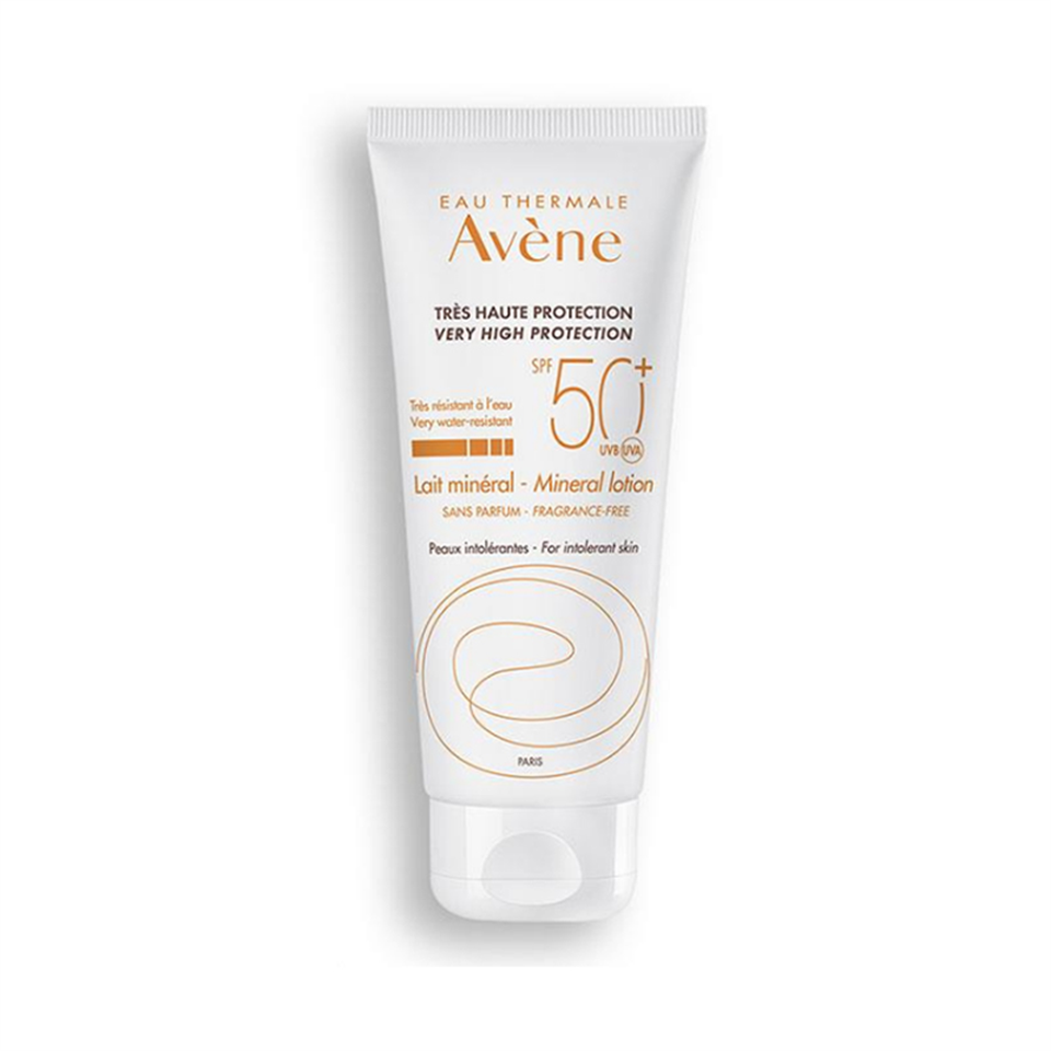 Avene Lait Mineral SPF 50+ Çok Hassas Ciltler İçin Çok Yüksek Koruma Losyon 100 ml - Güneş Koruyucu - Avene