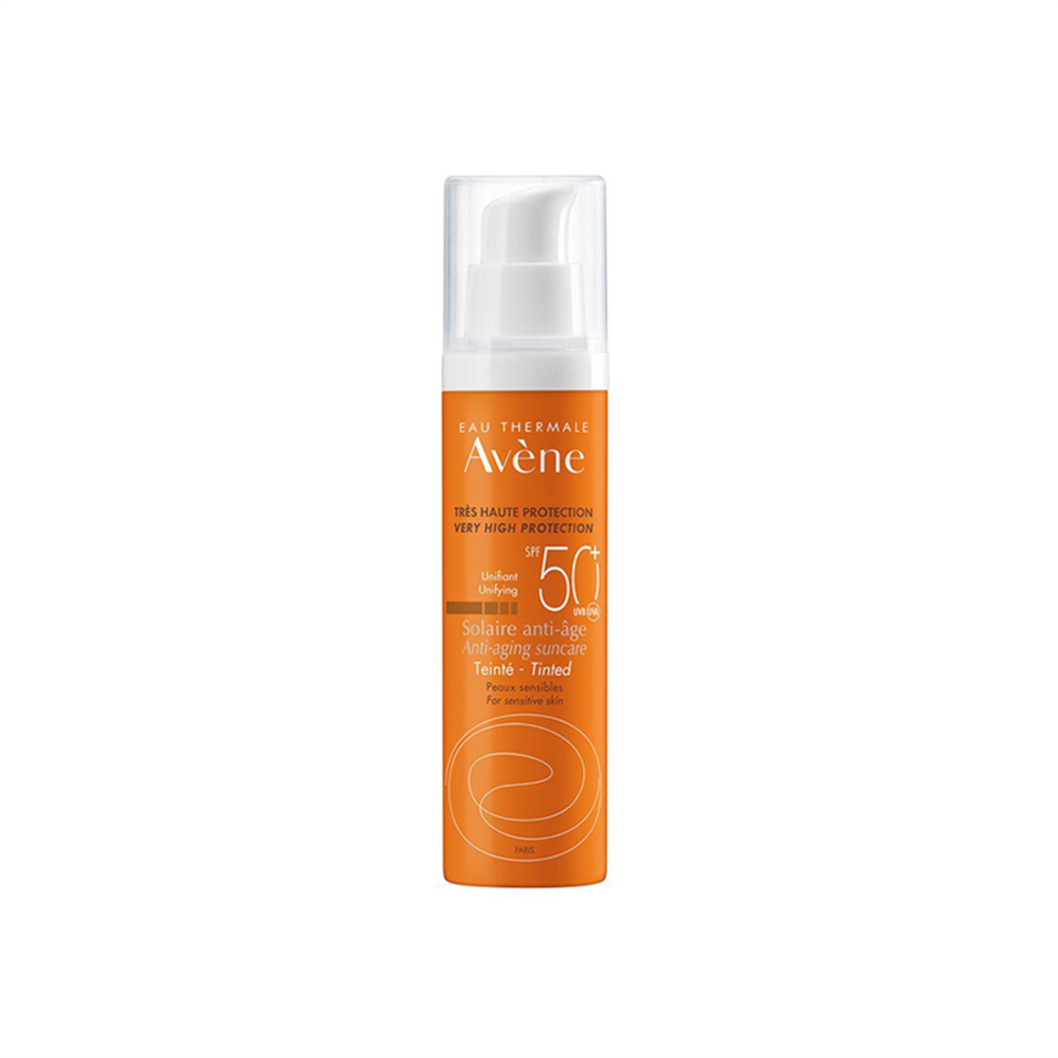 Avene Solaire Hassas Cilt Yaşlanma Karşıtı Güneş Kremi  Spf 50 50 ml - Güneş Koruyucu - Avene
