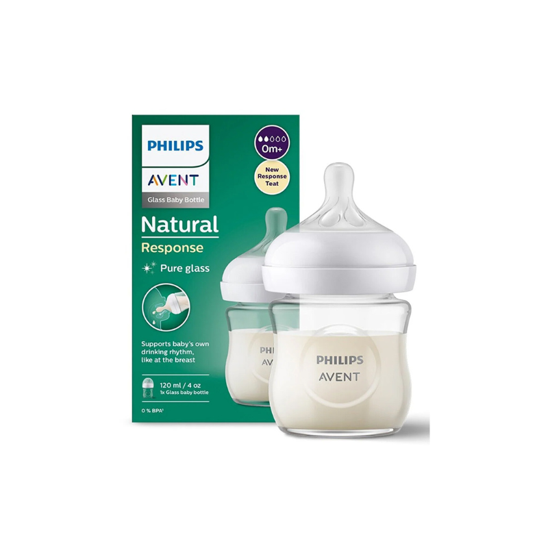 Avent Doğal Tepkili Cam Biberon 0+ 120 ml - Yeni ürünler - Diğer