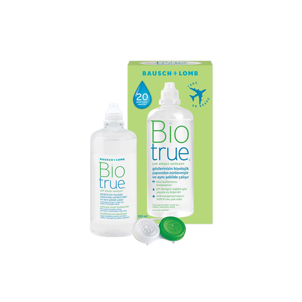Biotrue Lens Solüsyonu 100 ml - Göz Sağlığı - Biotrue