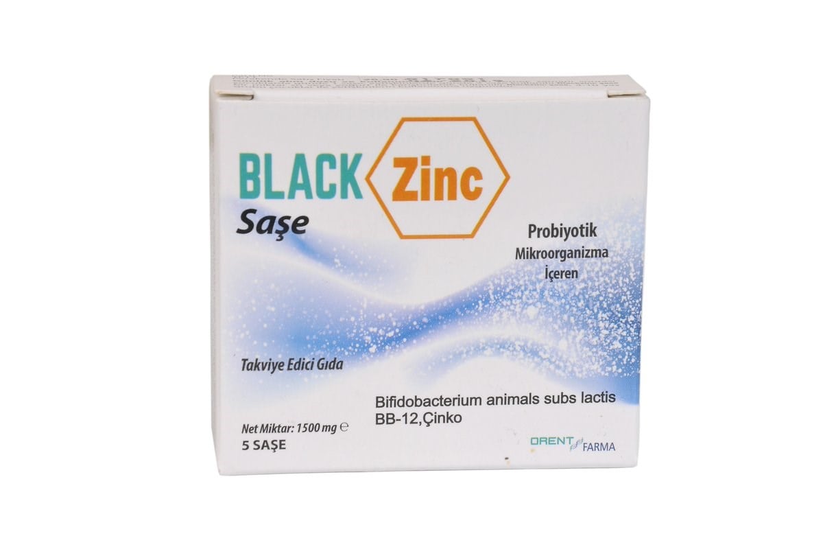 Blackzinc 5 Şase - VİTAMİN/MİNERAL - Orentfarma