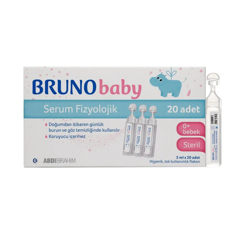 Bruno Baby Fizyolojik Serum 20 Adet - Yeni ürünler - Diğer