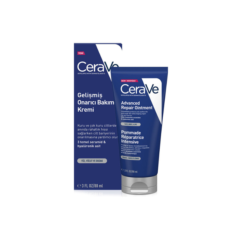 Cerave Advanced Onarıcı Bakım Kremi Yüz,Vücut ve Dudak 88 ml - Yeni ürünler - Diğer