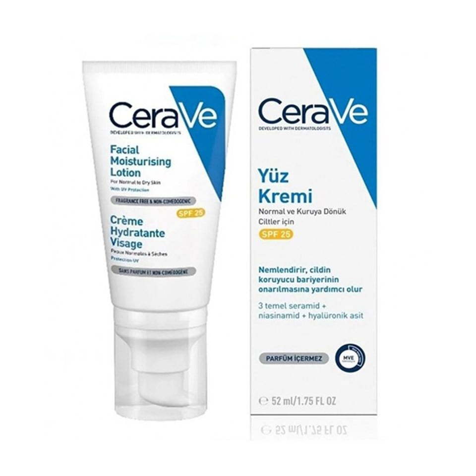 Cerave Yüz Kremi Spf 25 52 ml - Yeni ürünler - Diğer