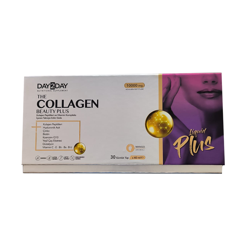 Day2day The Collagen Beauty Plus Liquid 30 Tüp - Kolajen - Day2Day
