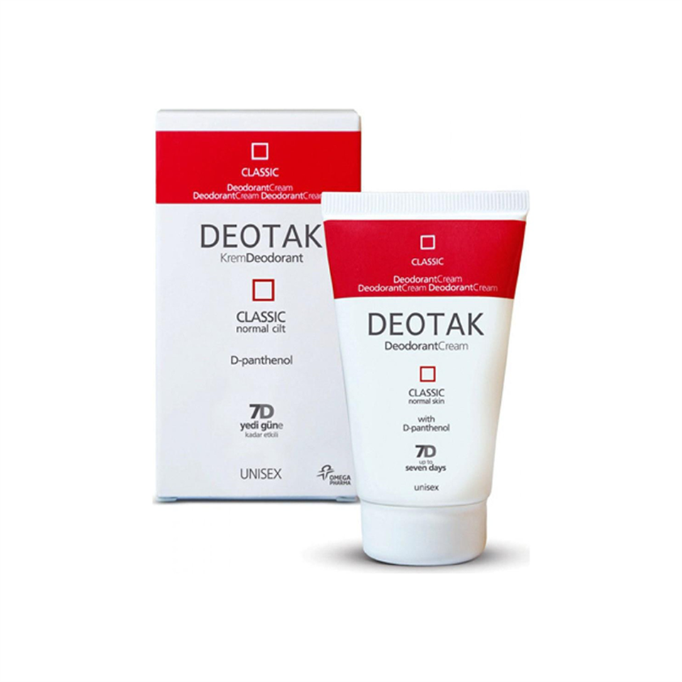 Deotak Klasik Krem Deodorant 35 ml - Deodorant - Deotak