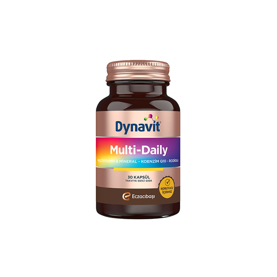 Dynavit Multi-Daily 30 Kapsül - Vitamin-Mineral - Dynavit