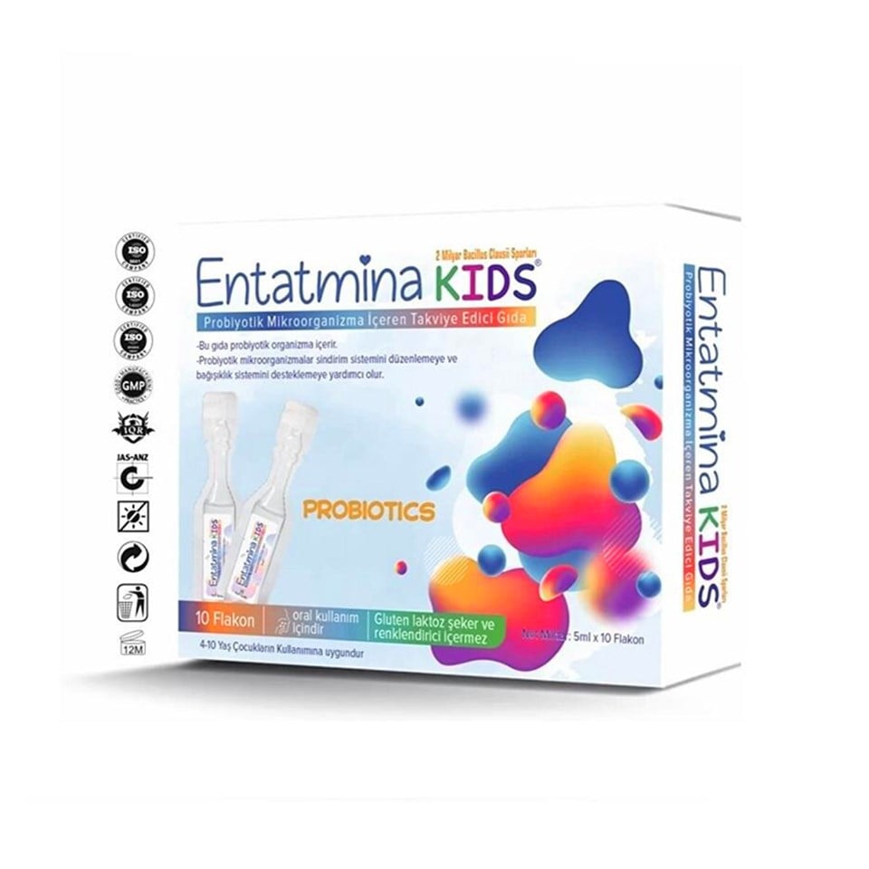 Entatmina Kids Probiotics 10 Flakon - Yeni ürünler - Diğer