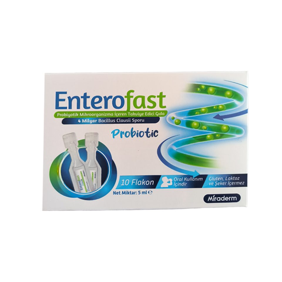 Enterofast Probiotic 10 Flakon - Yeni ürünler - Diğer