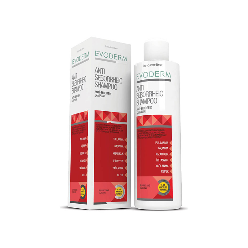 Evoderm Kepeklenmeye Karşı Saç ve Vücut Şampuanı 200 ml - Şampuan - Evoderm