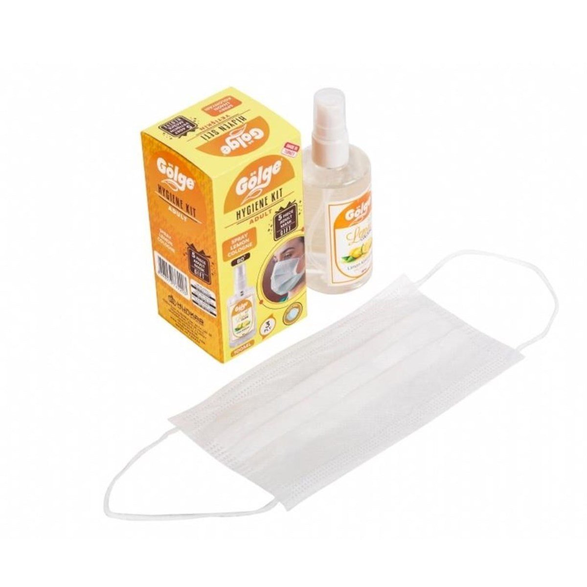 Gölge Hijyen Kiti Yetişkin - MASKE VE DEZENFEKTAN - Gölge