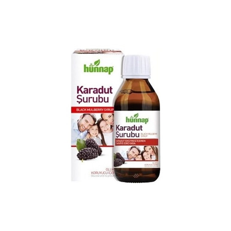 Hünnap Karadut Şurubu 50 ml - BİTKİSEL - Hünnap