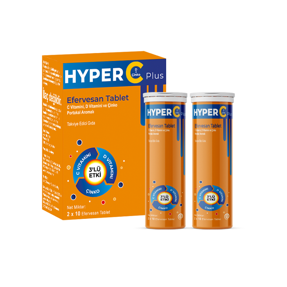 Hyper C Plus 2x10 Efervesan Tablet - Yeni ürünler - Diğer