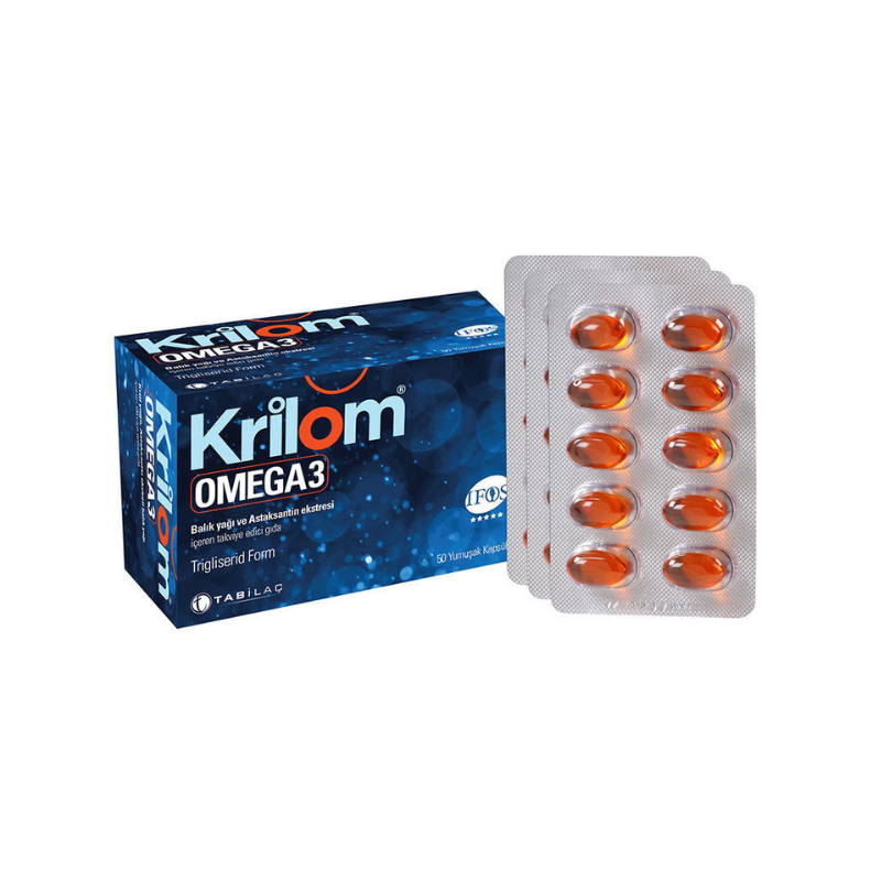 Krilom Omega3 50 Yumuşak Kapsül - Yeni ürünler - Diğer