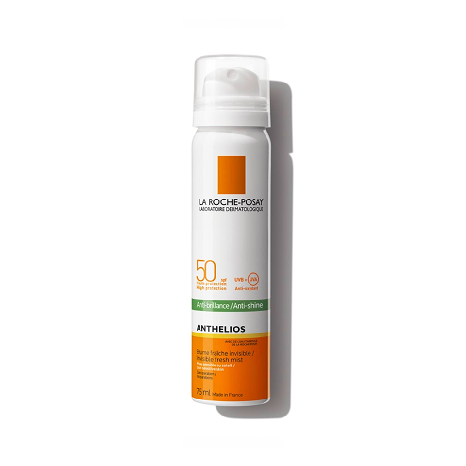 La Roche Posay Anthelios Anti-Brillance Spf50 Spray 75 ml - Yetişkin Güneş Koruyucu - La Roche Posay