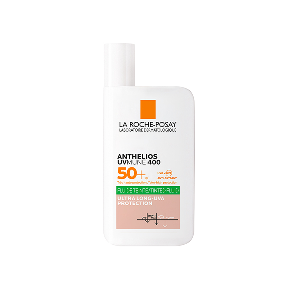 La Roche Posay Anthelios Oil Control Fluid Spf50+ Renkli Güneş Kremi 50 ml - Yetişkin Güneş Koruyucu - La Roche Posay