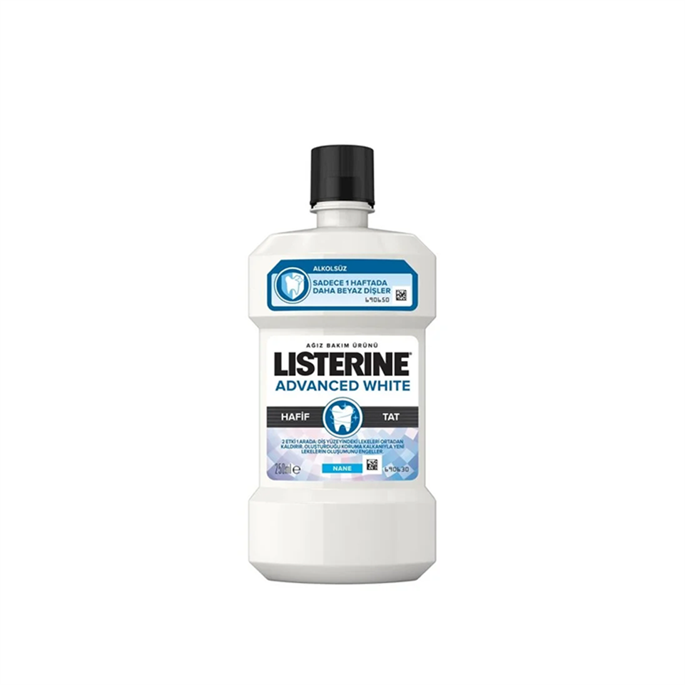 Listerine Advanced White Hafif Tat 250 ml - Yeni ürünler - 98
