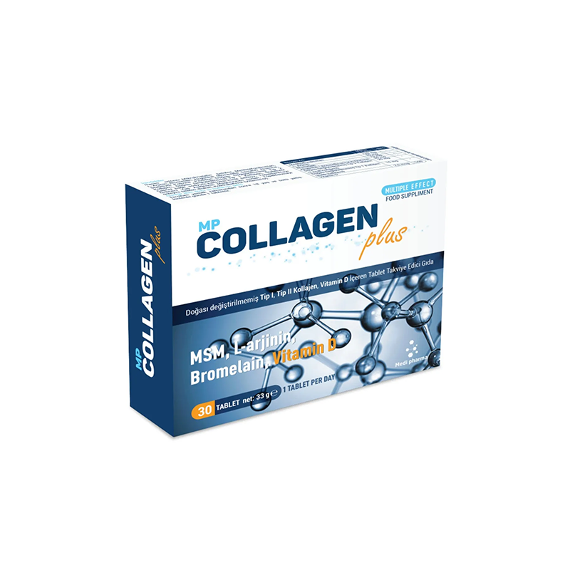 Mp Collagen Plus Tip 1 Tip 2 30 Tablet - Kolajen - MP Collagen