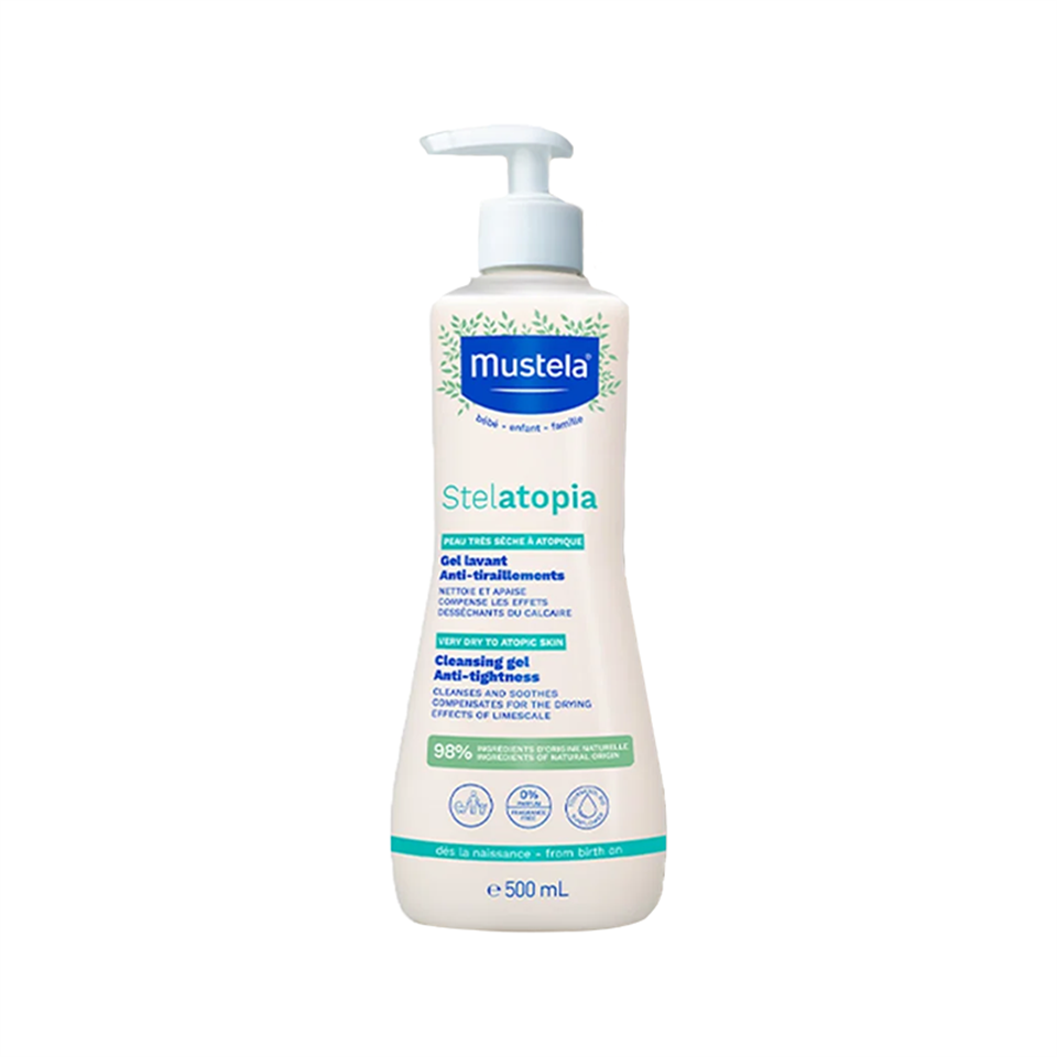 Mustela Stelatopia Çok Kuru Ciltler İçin Şampuan 500 ml - Bebek Temizlik-Banyo - Mustela