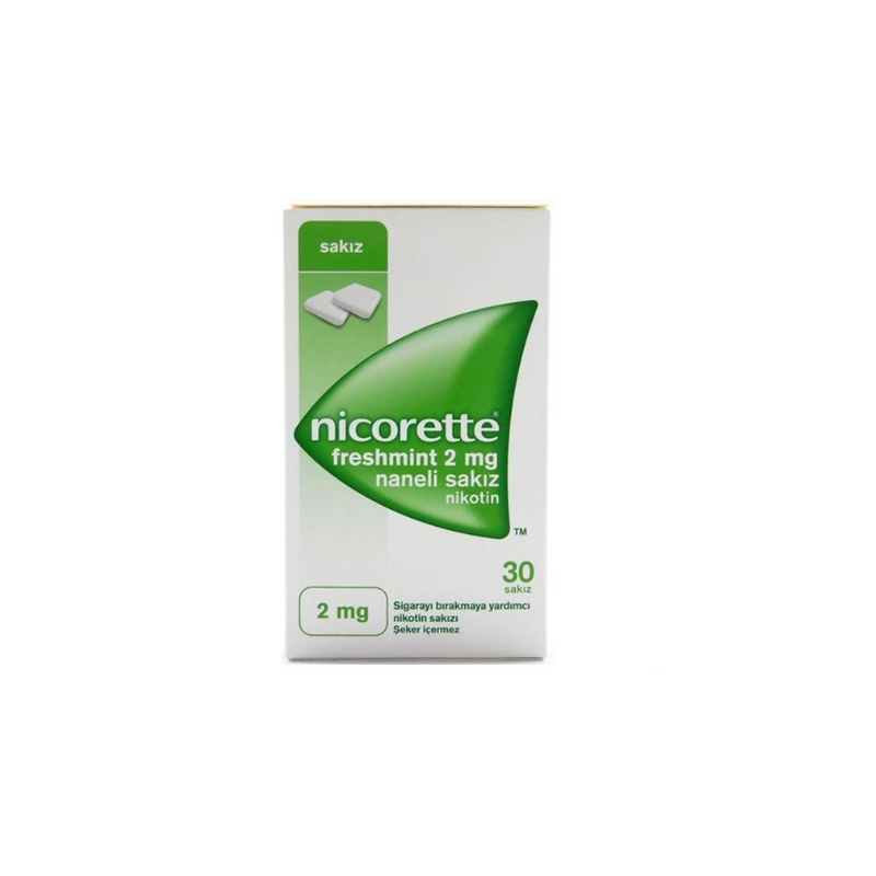 Nicorette Freshmint 2 mg 30 adet Naneli Sakız - Yeni ürünler - Diğer
