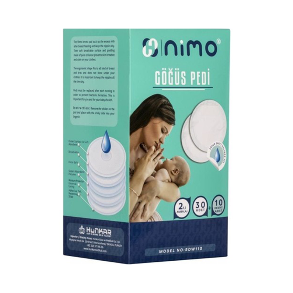 Nimo Göğüs Pedi 30+10 Adet - Yeni ürünler - Diğer