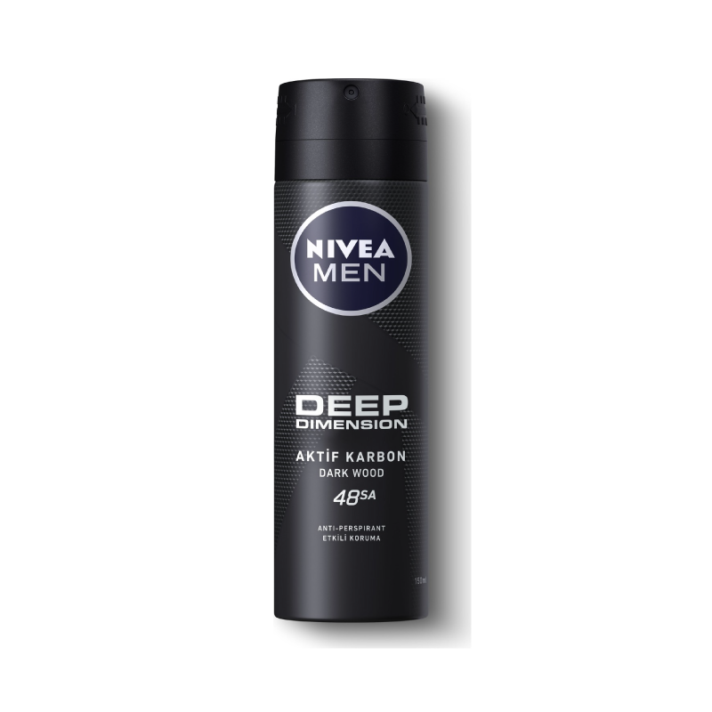 Nivea Men Deep Dimension Deodorant 150 ml - Deodorant - Nivea