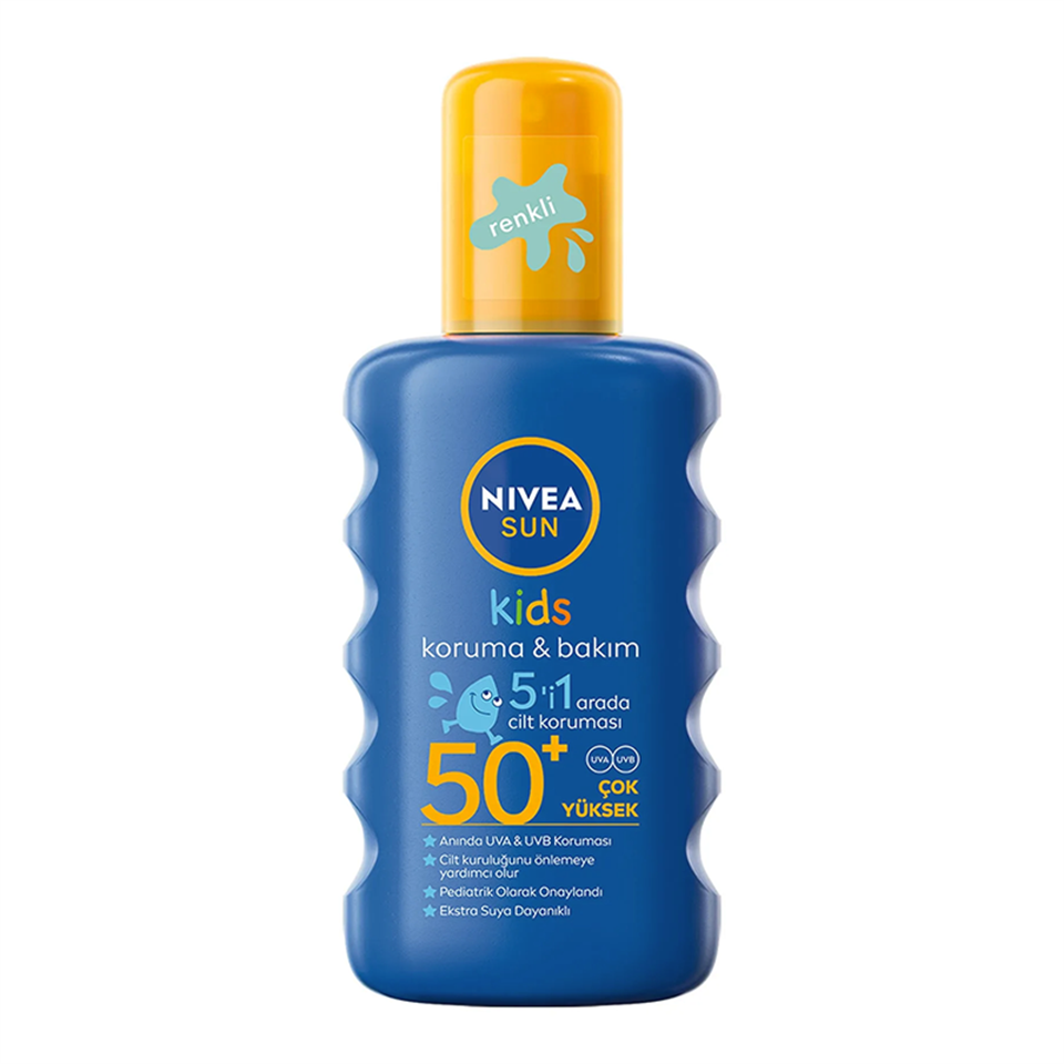 Nivea Sun Kids Spf 50+ Güneş Koruyucu 200 ml - Çocuk/Bebek Güneş Koruyucu - Nivea