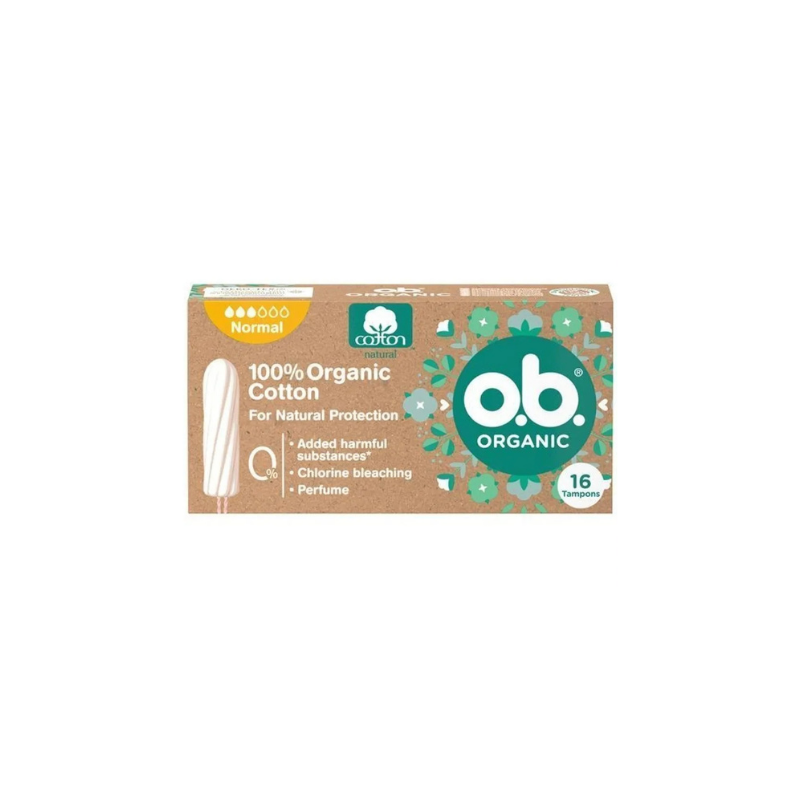 O.B. Organik %100 Pamuk Tampon Normal 16 Adet - Yeni ürünler - Diğer