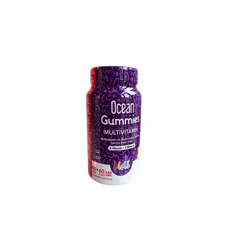 Ocean Gummies Multivitamin Kids 60 Adet 2.si %50 İndirimli - Yeni ürünler - Diğer