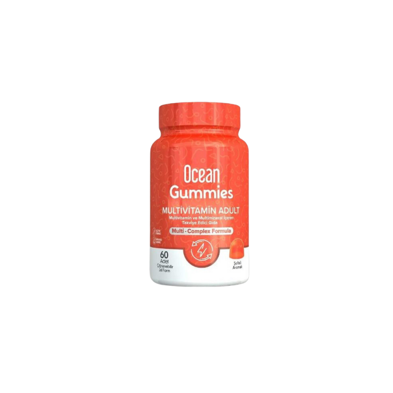 Ocean Gummies Multivitamin Yetişkin 60 Çiğnenebilir Jel Form - Yeni ürünler - Diğer