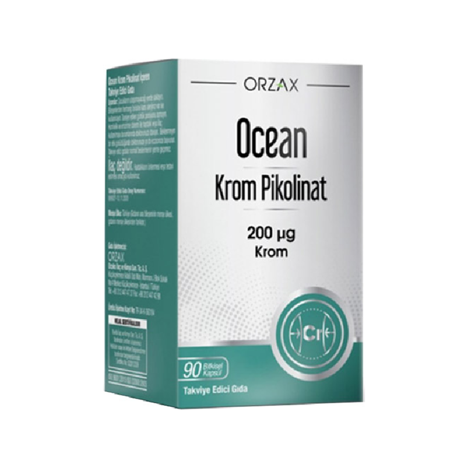 Ocean Krom Pikolinat 90 Kapsül - Yeni ürünler - Diğer