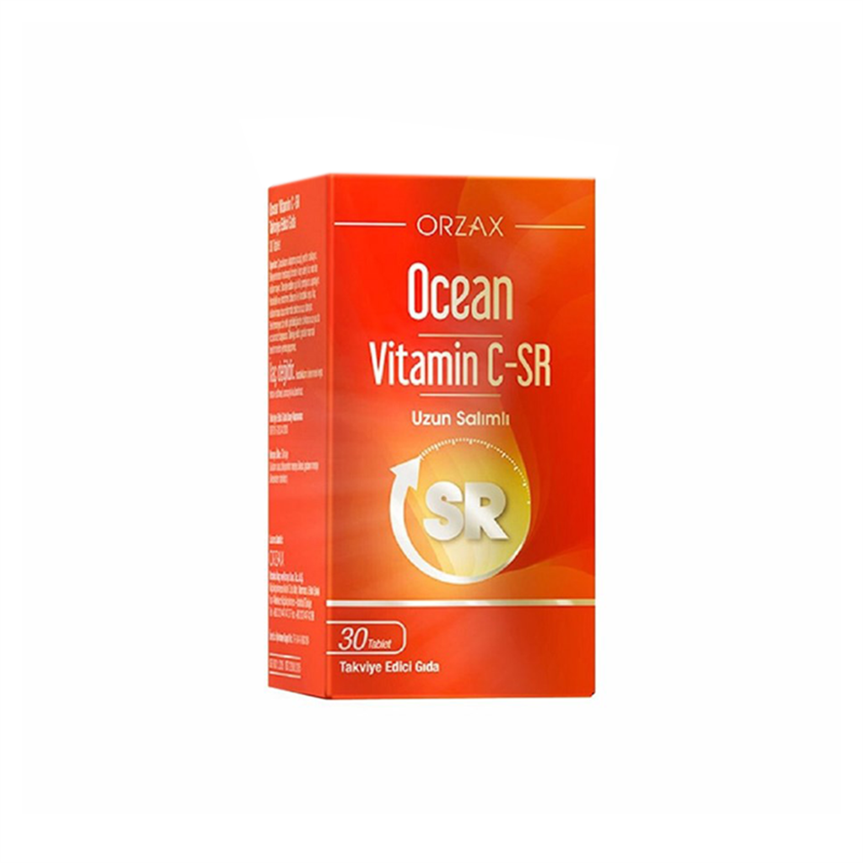 Ocean Vitamin C SR 500 mg 30 Tablet - Vitamin-Mineral - Orzax