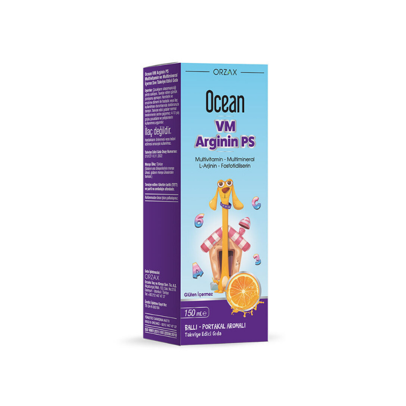 Ocean Vm Arginin Ps Şurup 150 ml - Yeni ürünler - Diğer