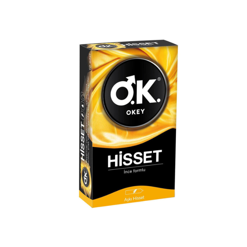 Okey Hisset İnce Formlu 10 Adet Prezervatif - Yeni ürünler - Diğer