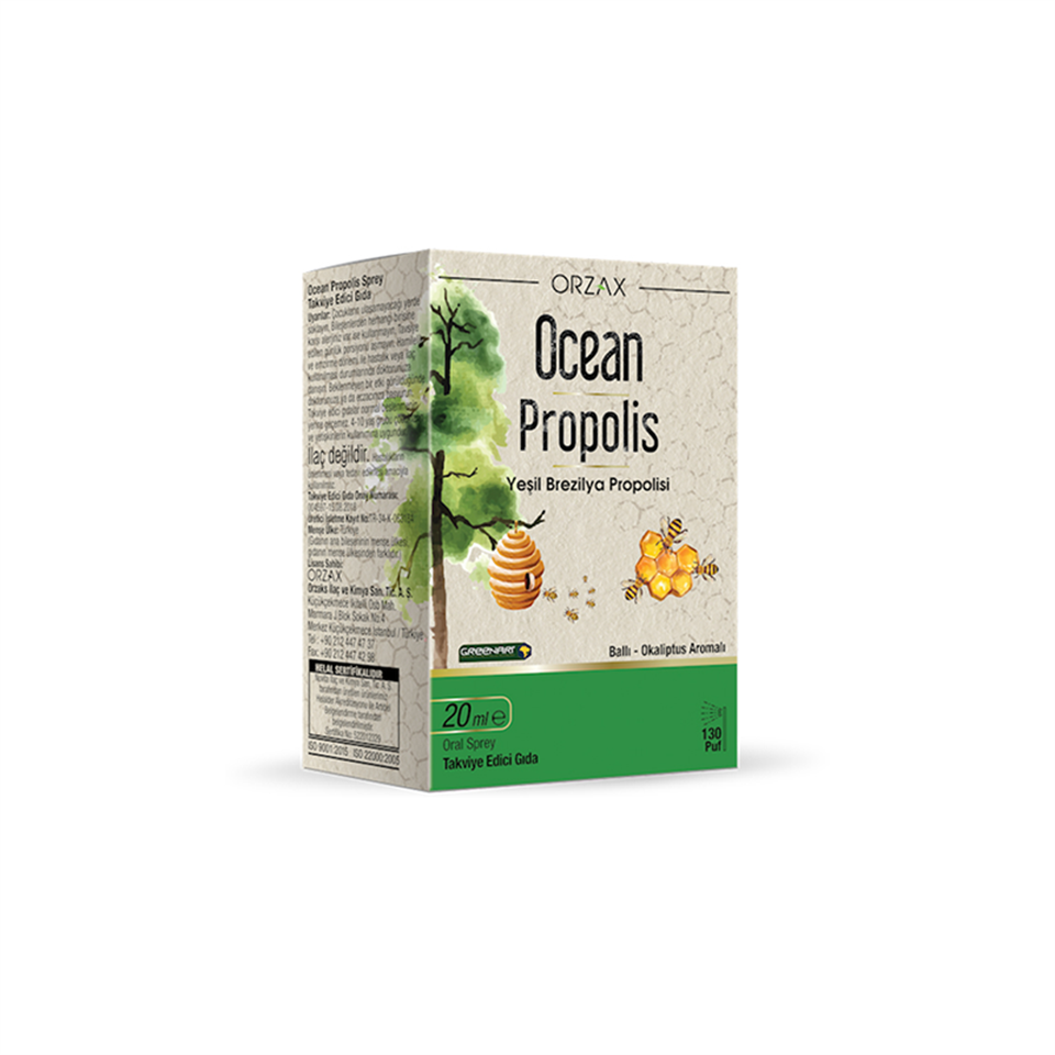 Orzax Ocean Propolis Sprey 20 ml - Vitamin-Mineral - Orzax