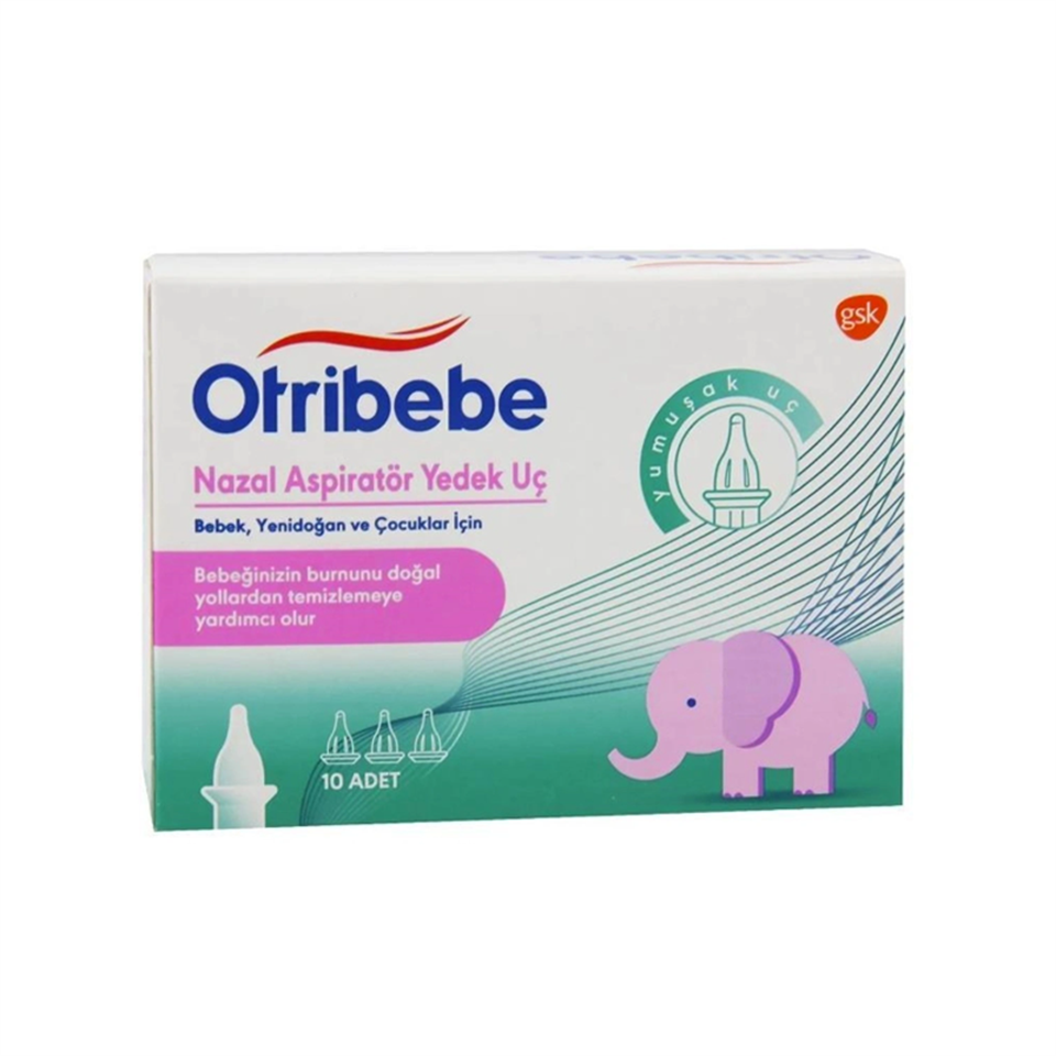 Otribebe Nazal Aspiratör Yedek Uç 10 Adet - Yeni ürünler - Diğer