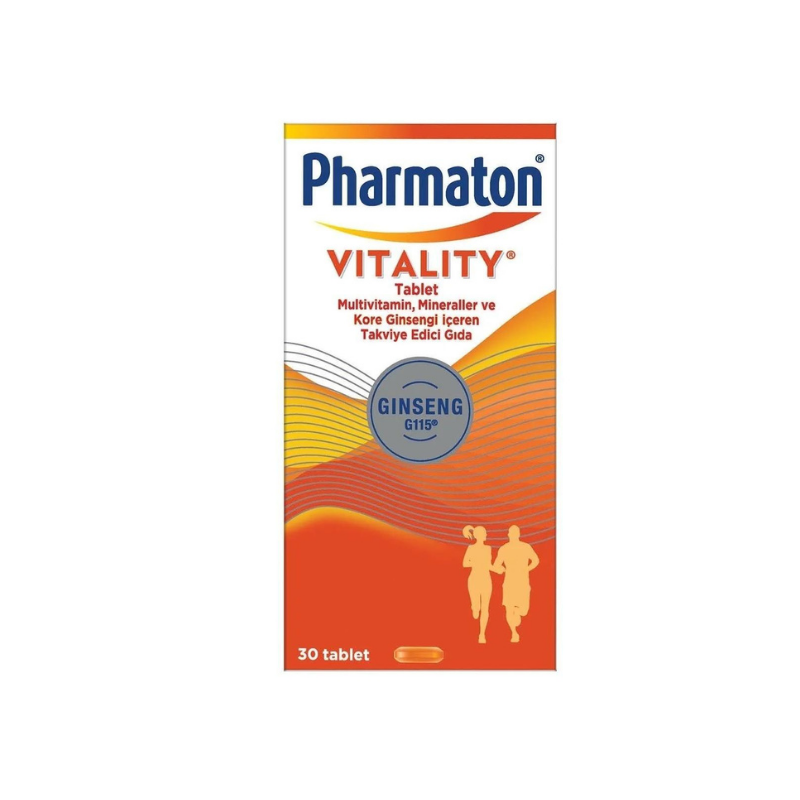 Pharmaton Vitality 30 Tablet - Vitamin-Mineral - Pharmaton