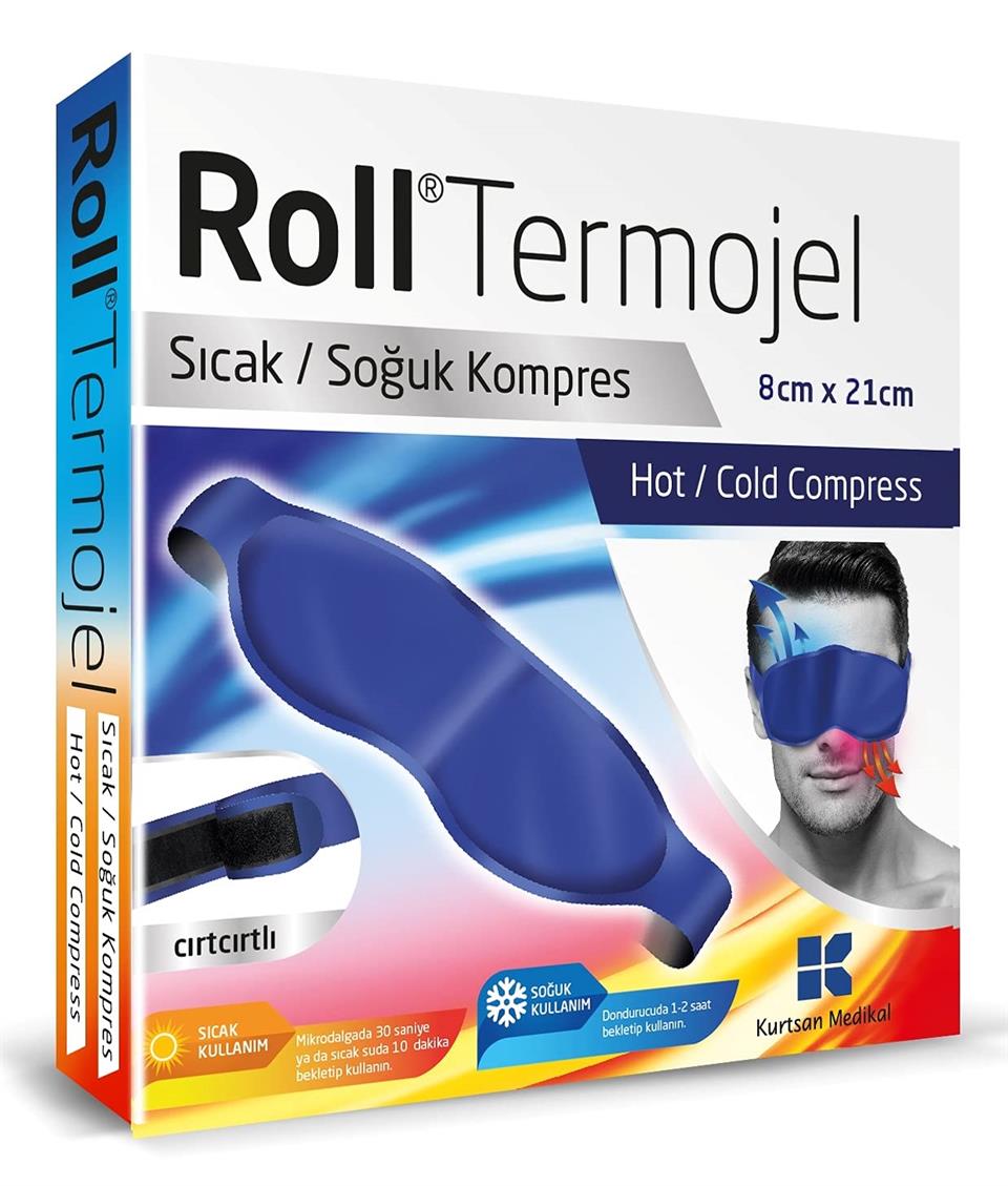 Roll Termojel Sıcak/Soğuk Kompres 1 Adet - Göz Sağlığı - Roll Termojel