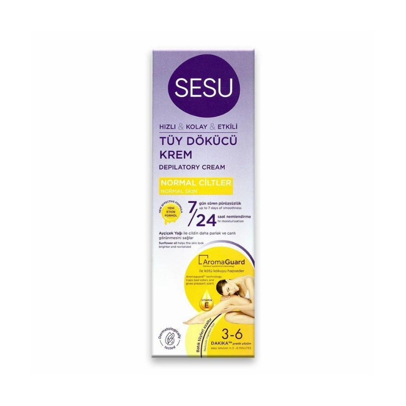 Sesu Tüy Dökücü Krem 100 ml - Tüy Giderici - Sesu
