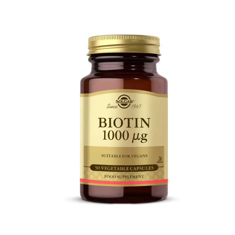 Solgar Biotin 1000 mg 50 Kapsül - Vitamin-Mineral - Solgar