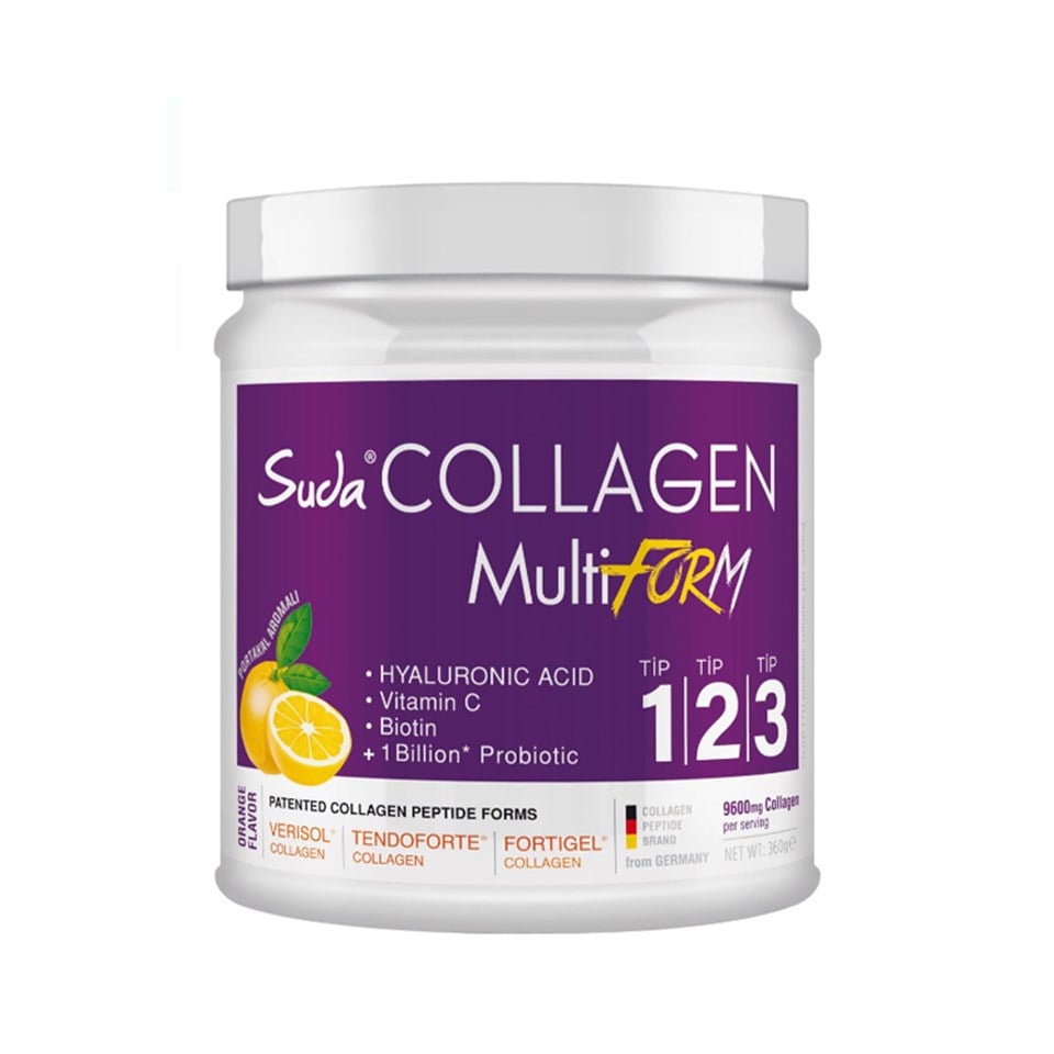 Suda Collagen Multiform Portakal 360 g - Kolajen - Suda Collagen