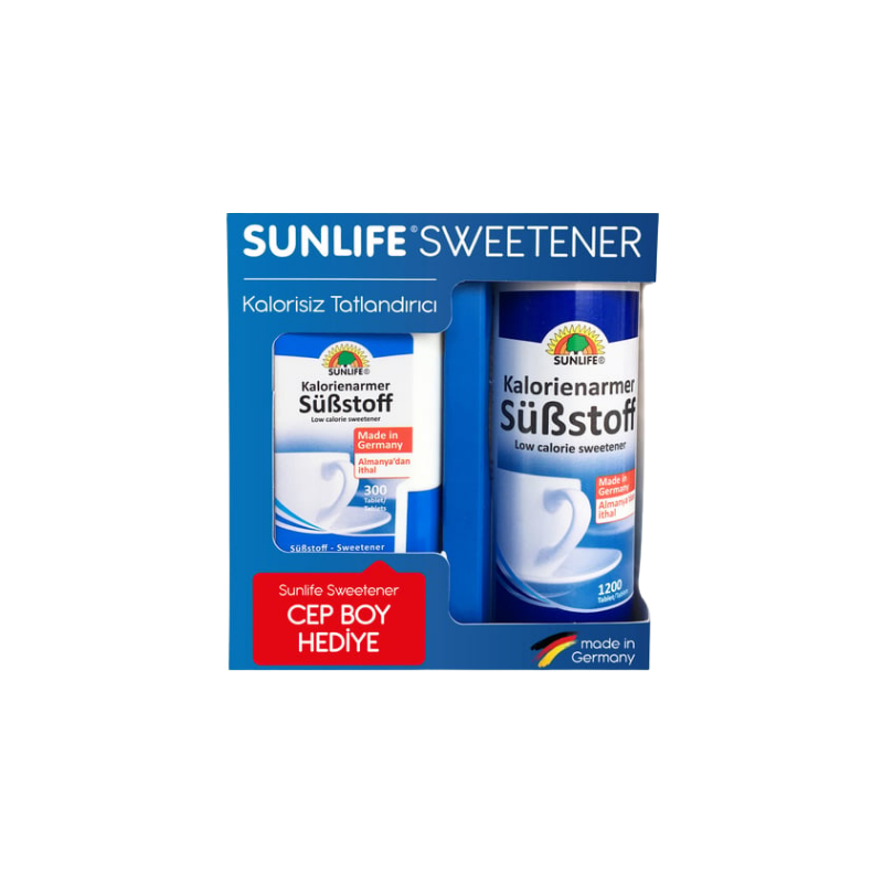 Sunlife Sweetener 1200 Tablet + 300 Tablet Hediye - Yeni ürünler - Diğer