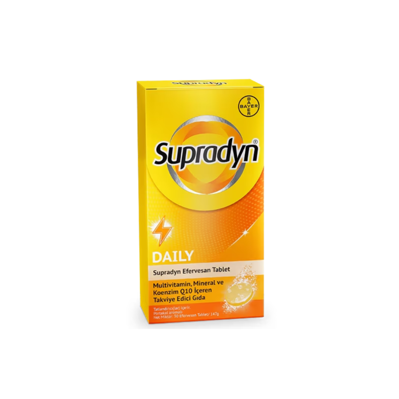 Supradyn Daily 30 Efervesan Tablet - Vitamin-Mineral - Supradyn