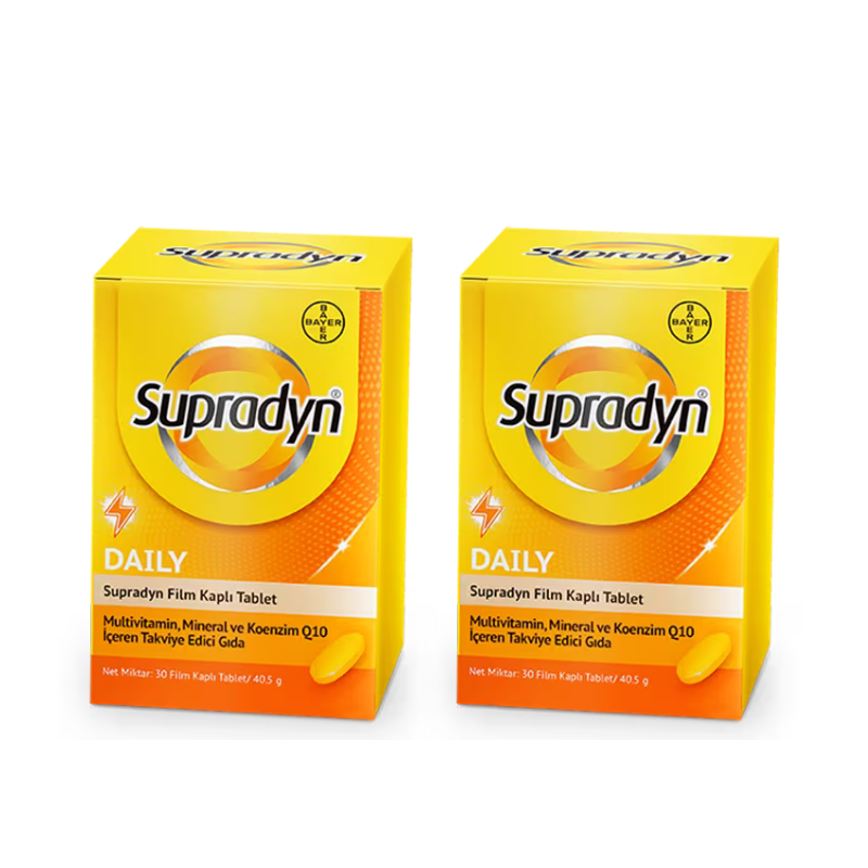 Supradyn Koenzim Q10 30 Tablet x2 - Vitamin-Mineral - Supradyn